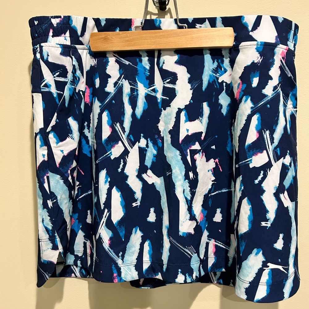 Patterned Golf Skort